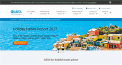 Desktop Screenshot of abta.com